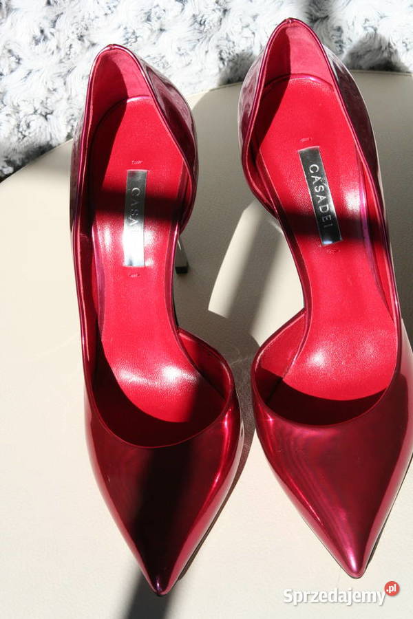 Przepiękne włoskie szpilki CASADEI komplet Giżycko