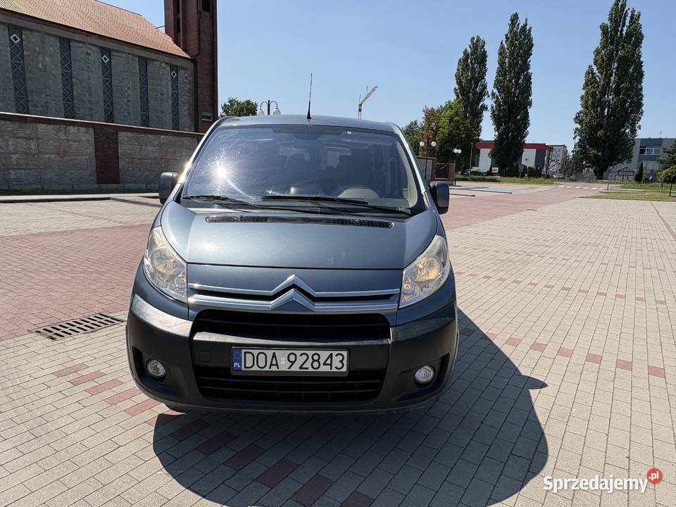 Citroen Jumpy 16hdi 2008 long 9 osób klima wspomaganie kierownicy Oława