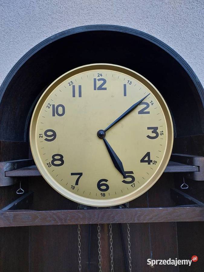 131 Stary zegar podłogowy baba Mauthe secesja pomorskie Tczew