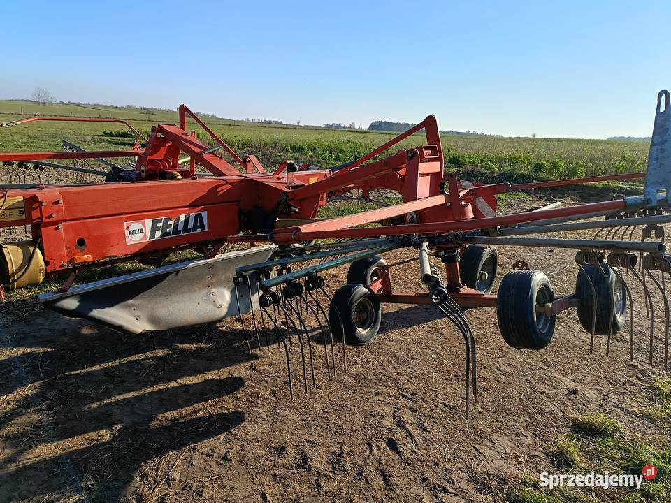 Zgrabiarka fella ts 670 Zgrabiarki i przetrząsacze Jedwabne