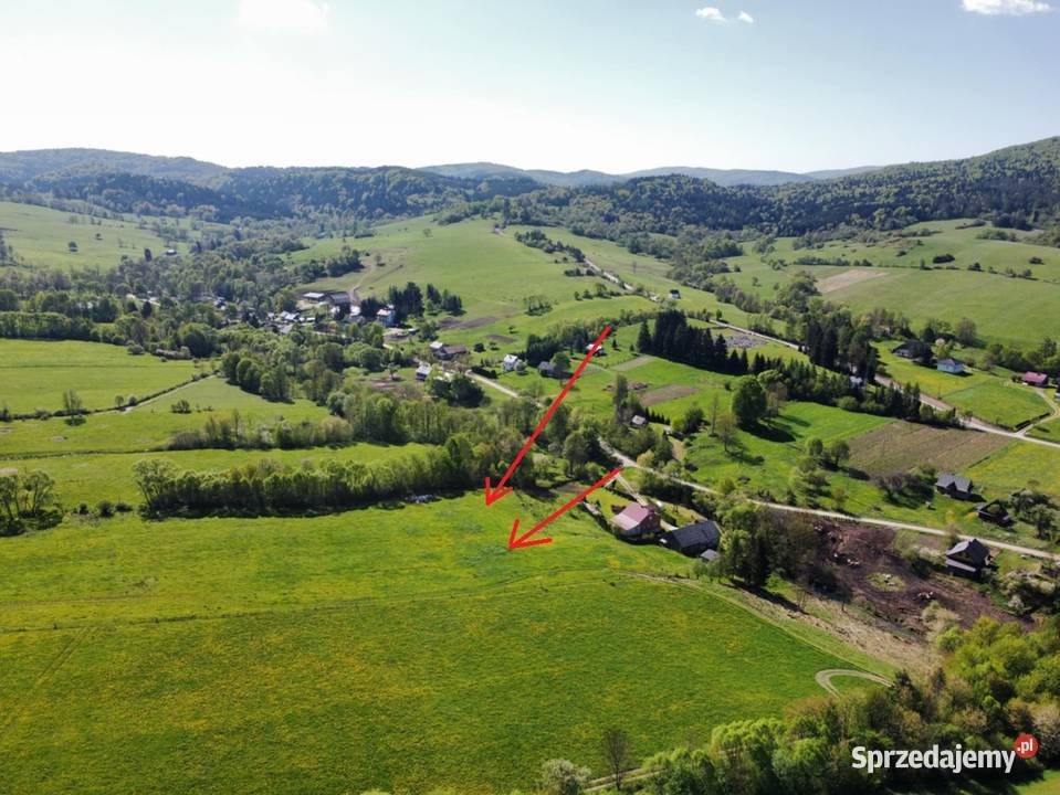 Widokowe działki pod rekreacje strumykiem