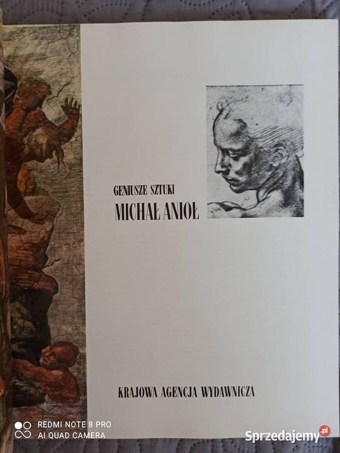 GENIUSZE SZTUKI MICHAŁ ANIOŁ Maria Luisa Poradniki, albumy i reportaże Warszawa
