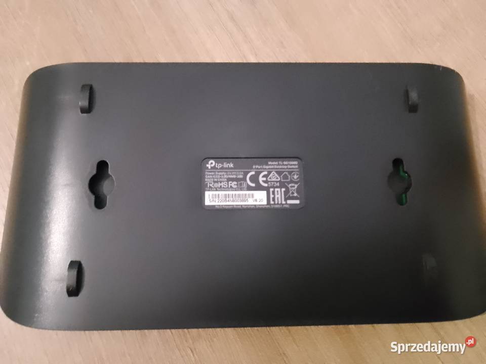 TLSG1008D Przełącznik desktop 8 portów Gb Gigabit Ethernet mazowieckie Marianki sprzedam