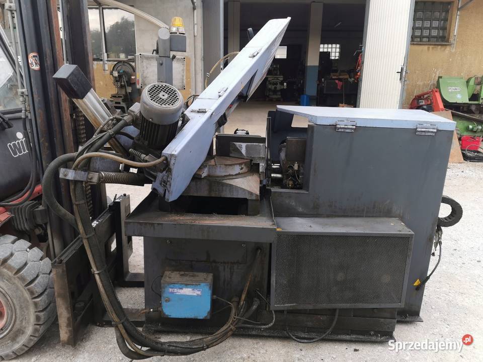 Piła taśmowa automatyczna z podajnikiem i kątami Gostyń