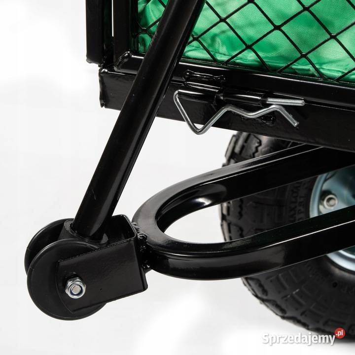 DUŻY WÓZEK OGRODOWY 120L Mocna STALOWA Lublin