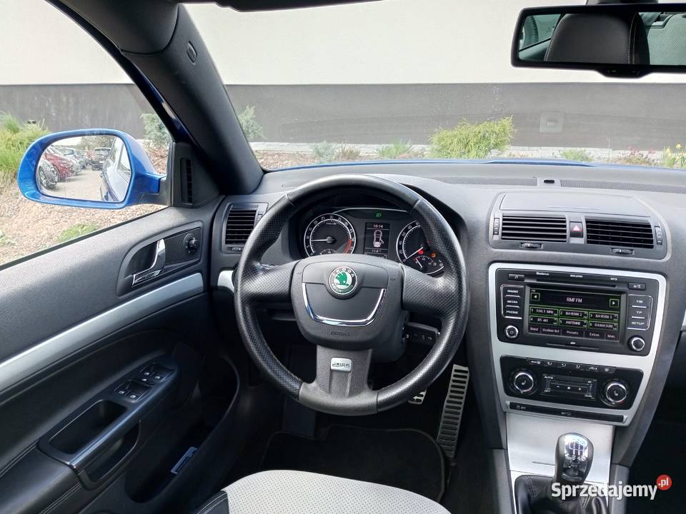 Skoda Octavia II 20 RS Diesel 170 niebieski Zamość