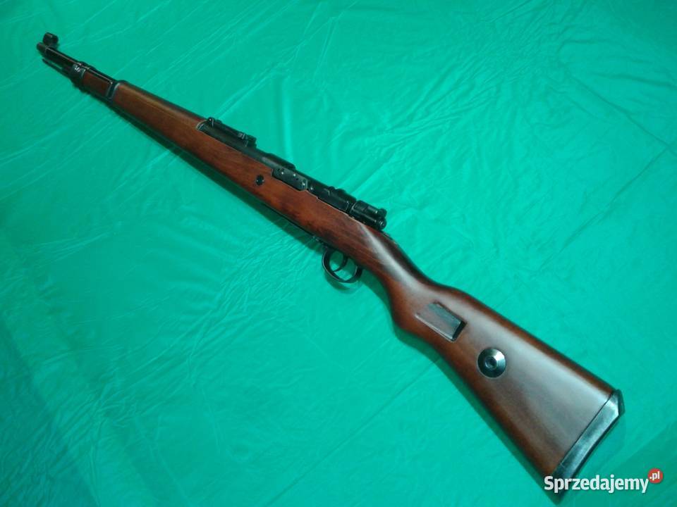 Replika Mauser Kar98k drewno metal sprężynowy Gniezno