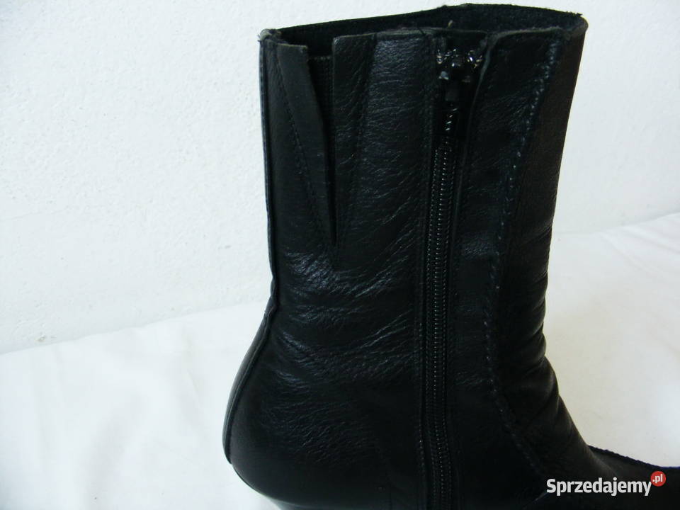 Kozaczki krótkie skórzane R 37 Oborniki Śląskie