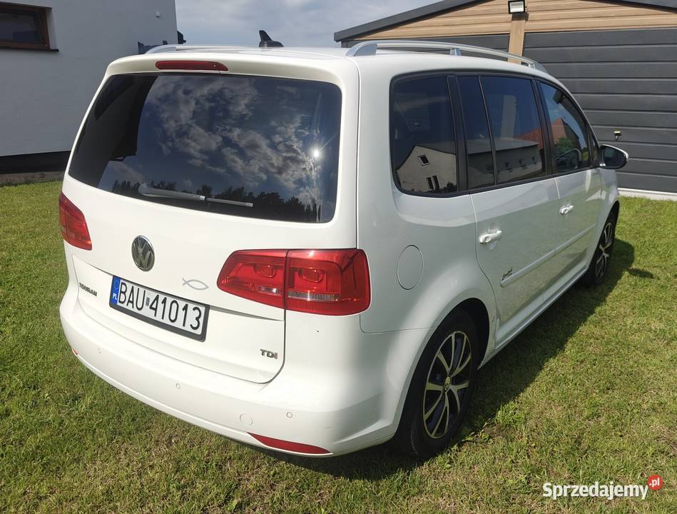 Volkswagen Touran 2012 19 tdi 105 DSG jasne Augustów