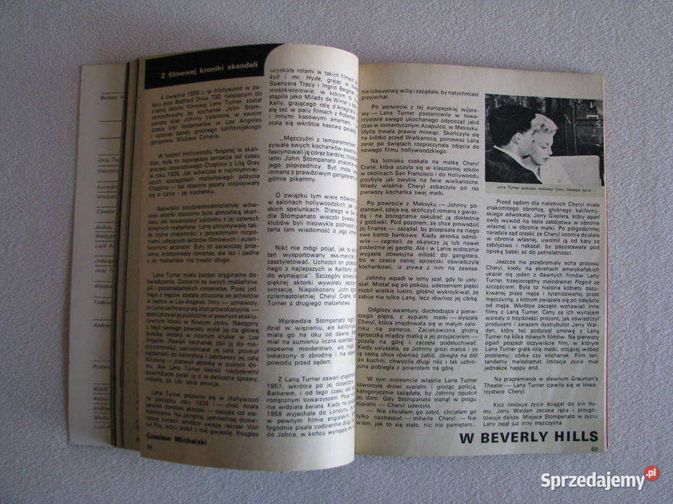 Magazyn filmowotelewizyjny 1974r