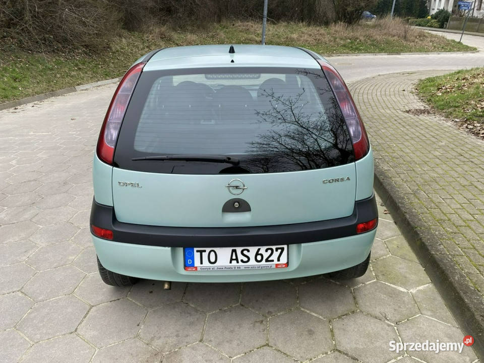 Opel Corsa Opel Corsa C Opłacony Benzyna Mały 117000km Gostyń