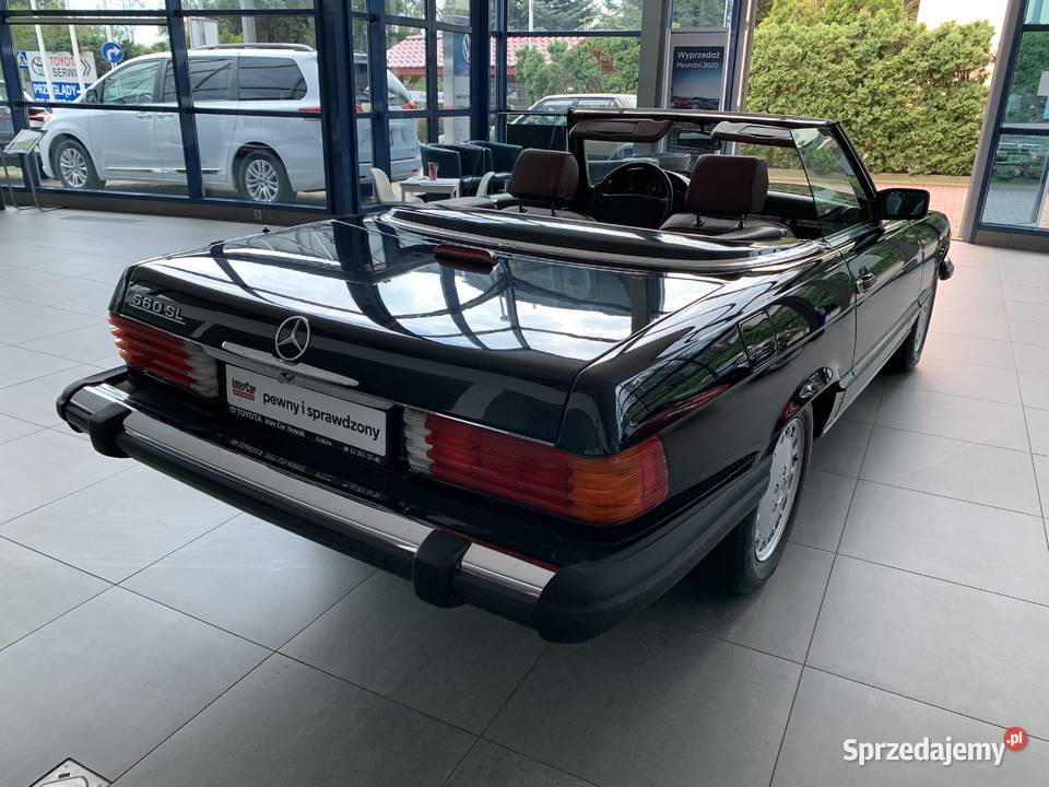 MercedesBenz SL R107 560 SL Rok produkcji 1986 małopolskie Kraków sprzedam