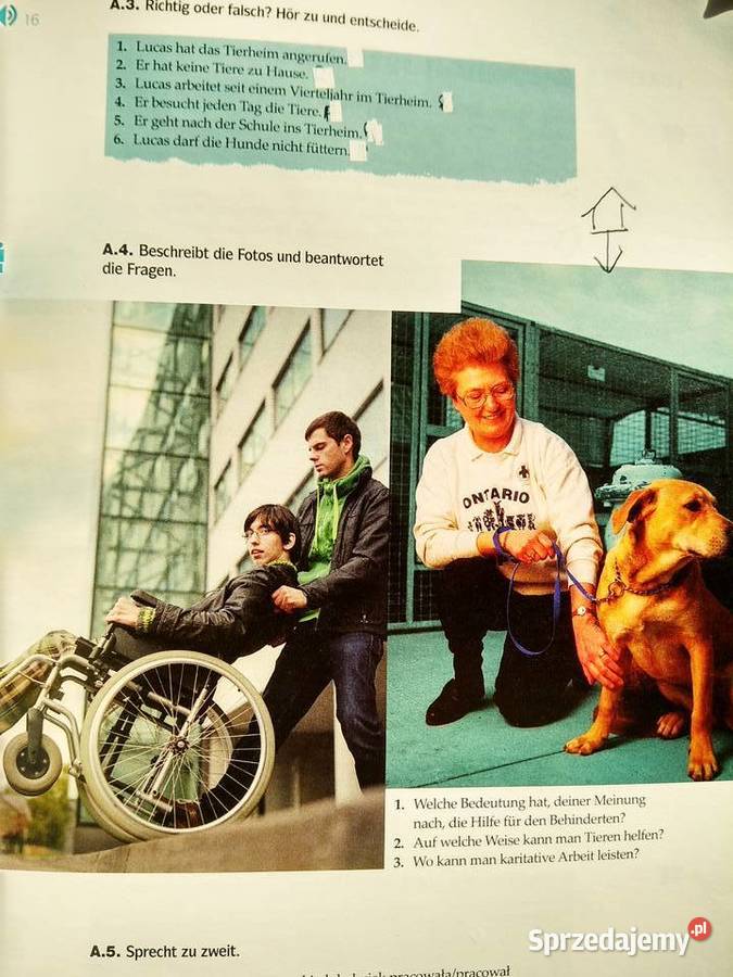 Kursy językowe 2 niemiecki podręcznik używane Warszawa