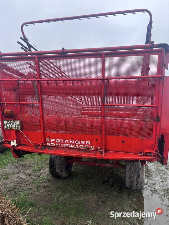 Przyczepa samozbierajaca Pottinger erntewagen 1