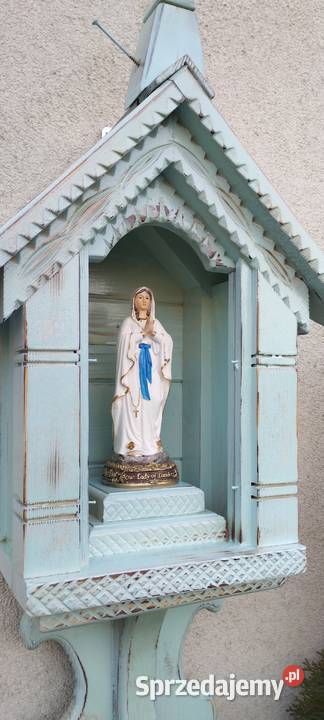 Kapliczka z figurą Maryji vintage Nowy Sącz