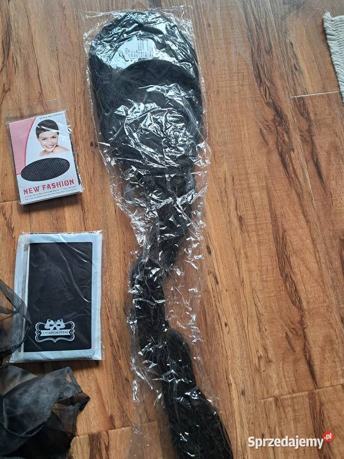 nowy strój Wednesday Addams na wzrost 130 Pozostałe świętokrzyskie sprzedam