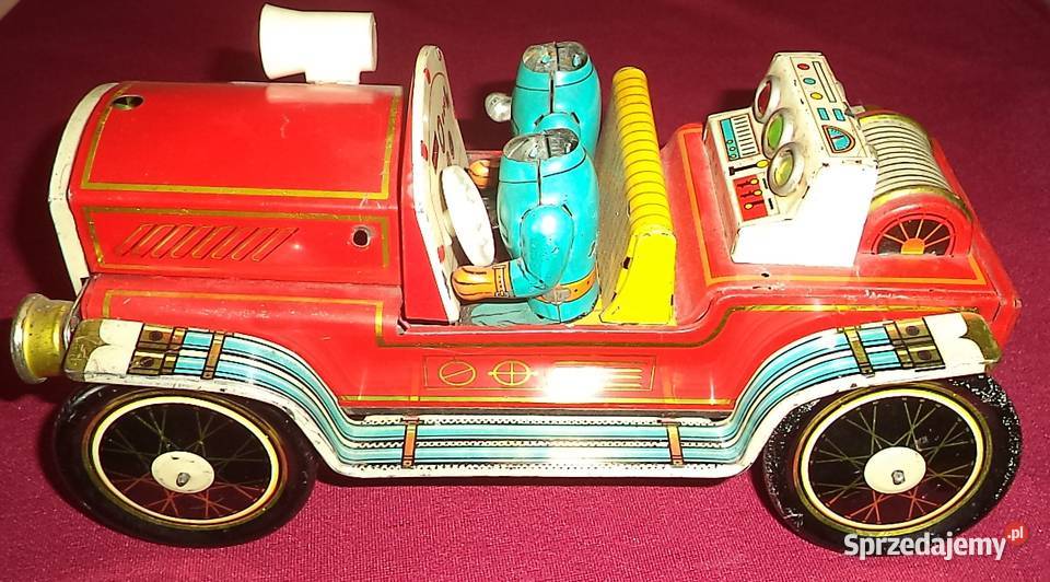 Straż Pożarna zabawka na baterie 409 ME 699 Made Piekary Śląskie
