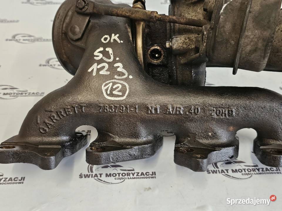 CORSA ASTRA MERIVA 14 TURBO A14NEL 120 Turbosprężarki