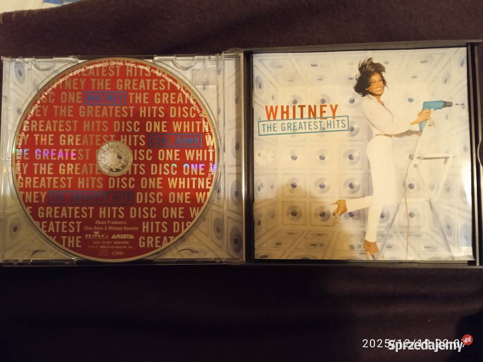 Płyta Whitney muzyka pop Płyty i kasety Kwidzyn sprzedam