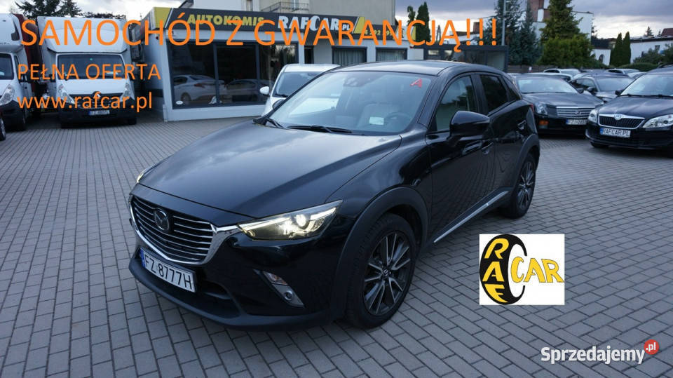 Mazda CX3 Polski salon Automat Gwarancja kamera cofania