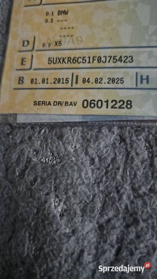 sprzedam zamienie bmw x5 f15 50i xdrive więcej Morąg sprzedam
