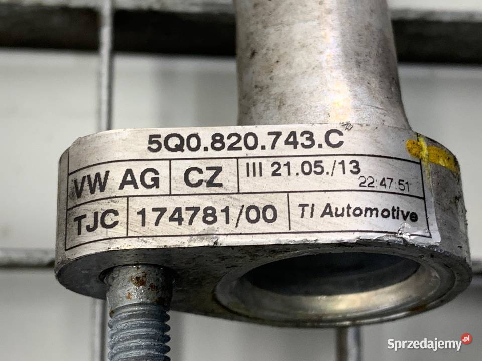 RURKA KLIMATYZACJI VW GOLF VII 5Q0820743C 12 105