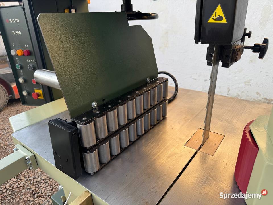 Piła taśmowa rozdzielcza SCM R800 Kalwaria Zebrzydowska