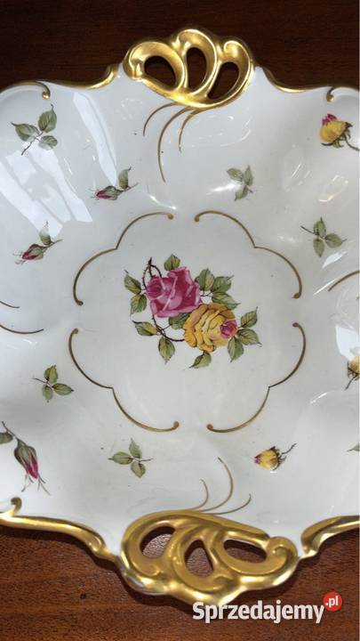 Patera z różami Ilmenau Made in Germany Na 4 sprzedam