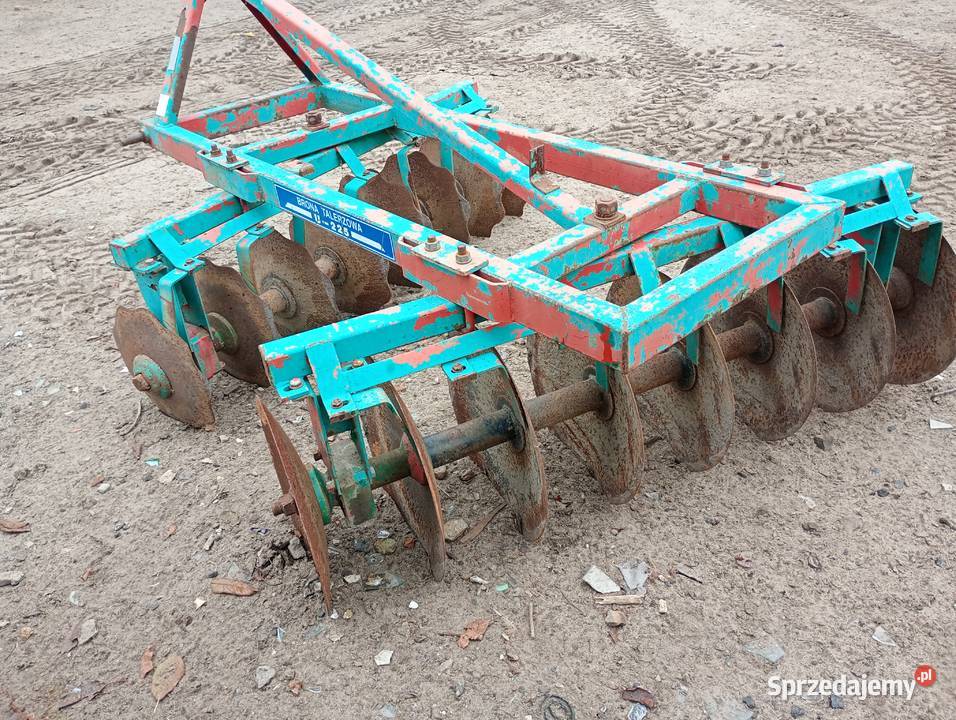 Talerzowka 3m brona talerzowa 2x8 Brony
