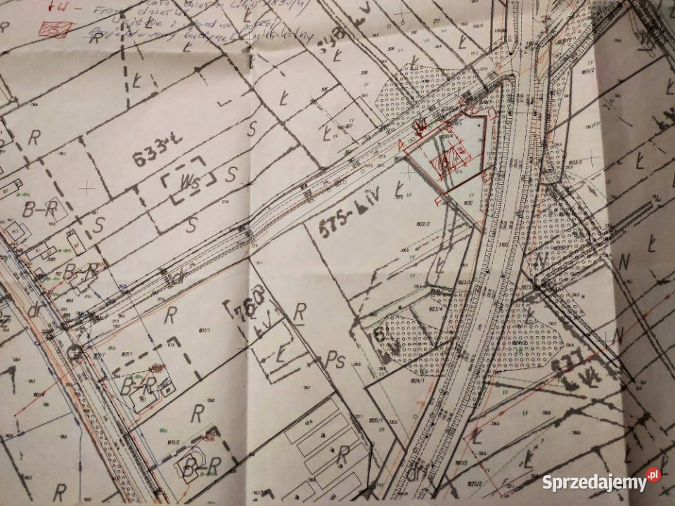 Działka budowlana z warunkami zabudowy 1330m Linów