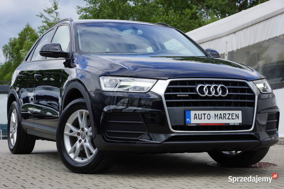 Audi Q3 20 TDI CR 150 4x4 Lift Klimatronic Navi podgrzewane fotele Nowy Sącz