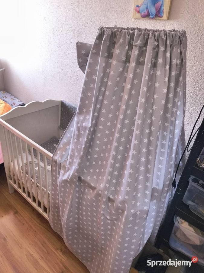 Łóżeczko niemowlęce z Ikei z materacem zachodniopomorskie Choszczno sprzedam
