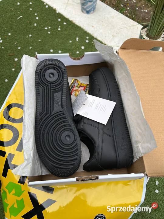 Nike Air Force 1 Czarne 42 NOWE mazowieckie Ostrów Mazowiecka