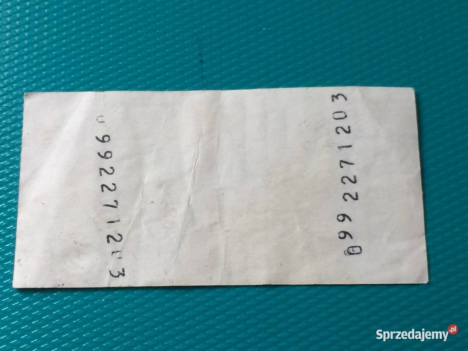 895 Bilet Komunikacji Jaworzno zachodniopomorskie Szczecin sprzedam