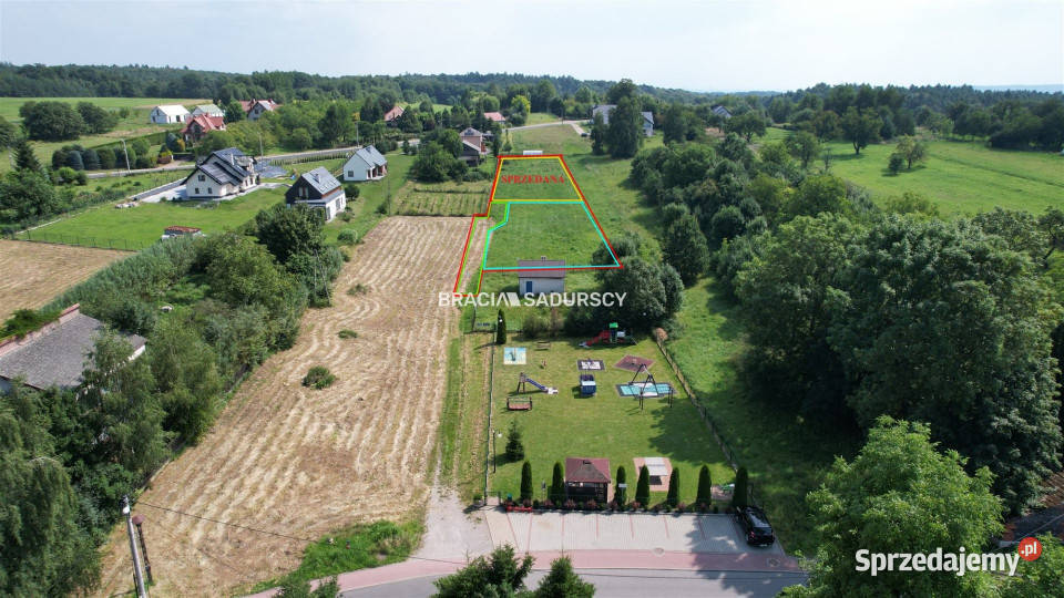 sprzedaży działki Kleszczów 1680m2