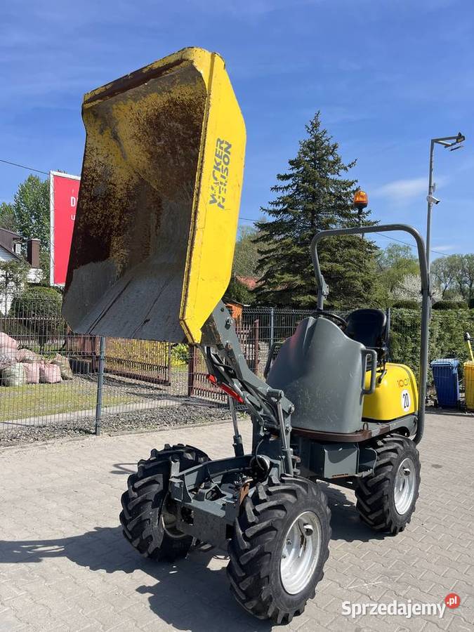 Wozidło budowalne Wacker Neuson 1001 podwyższony Wozidła Maszyny budowlane Nowy Sącz