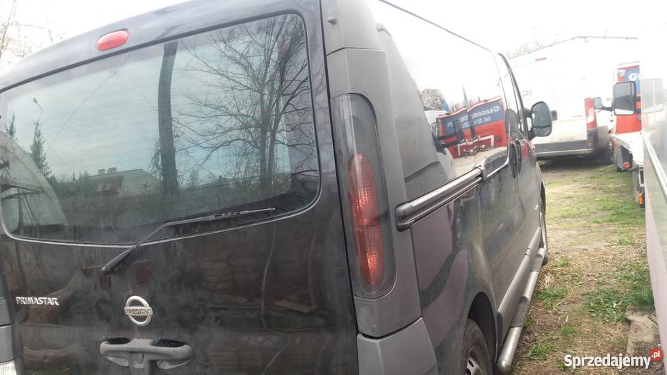 Nissan Primastar 25TD uszkodzony rozrząd Vivaro drzwi odsuwane Grodzisk Mazowiecki