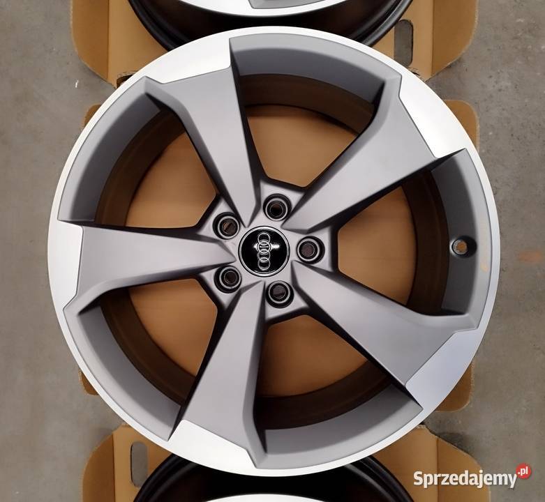 NOWE Oryginalne felgi Audi Rotor S4 A4 S5 A5 19 Grodków