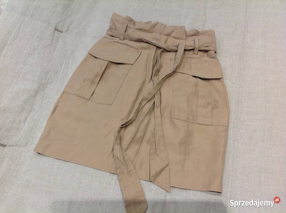 Mini Spódnica Damska HM r XS Jedwab sztuczny