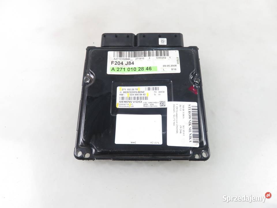 STEROWNIK MERCEDES W204 C 180 Kompressor osobowe sprzedam