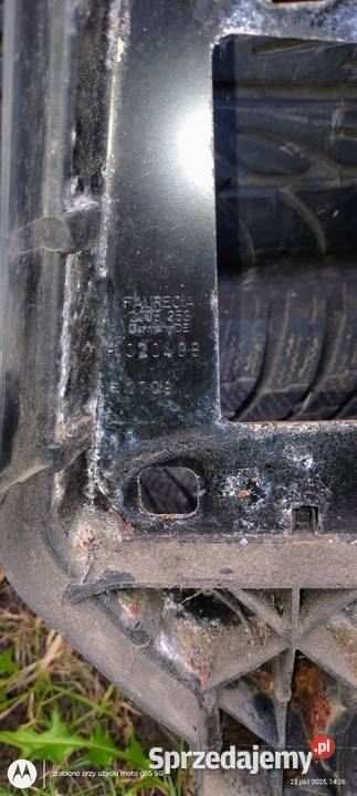 Pas przedni z chłodnicami wzmocnienie czołowe Lubin