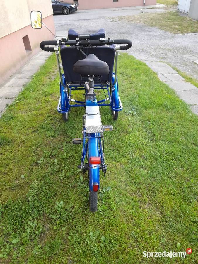 riksza ze wspomaganiem elektrycznym