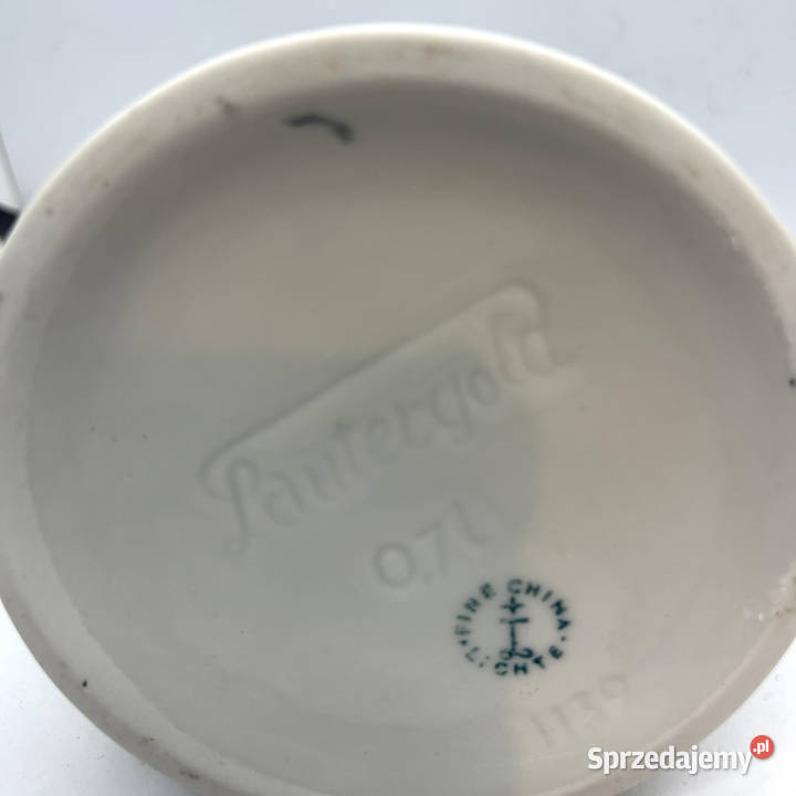 Butelka Bizon Wódka Lichte Fine China Niemcy Warszawa