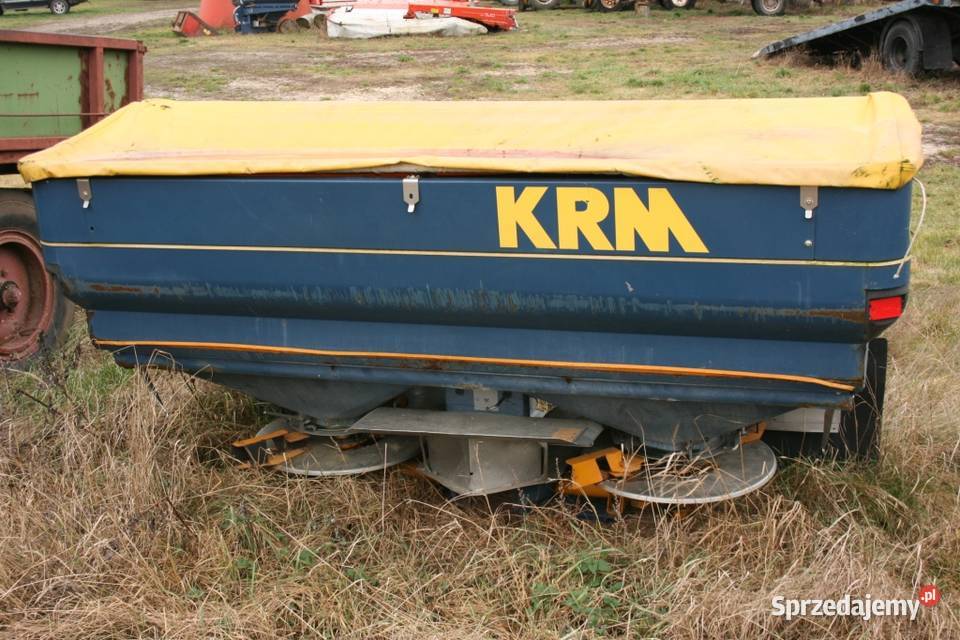 Rozsiewacz nawozów KRM Bogballe M2 2836m 2500 nieuszkodzony Leśna Rzeka sprzedam