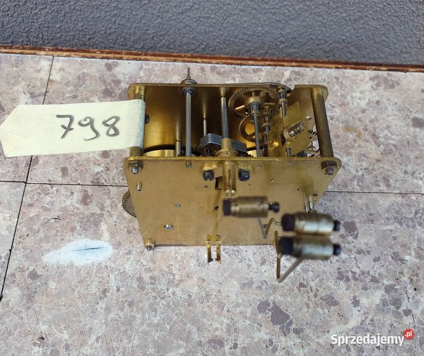 798 Mechanizm starego zegara ściennego FMS Tczew