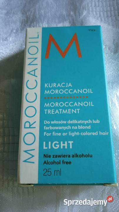 MAROKAŃSKI OLEJEK DO WŁOSÓW MOROCCANOIL Akcesoria do włosów sprzedam