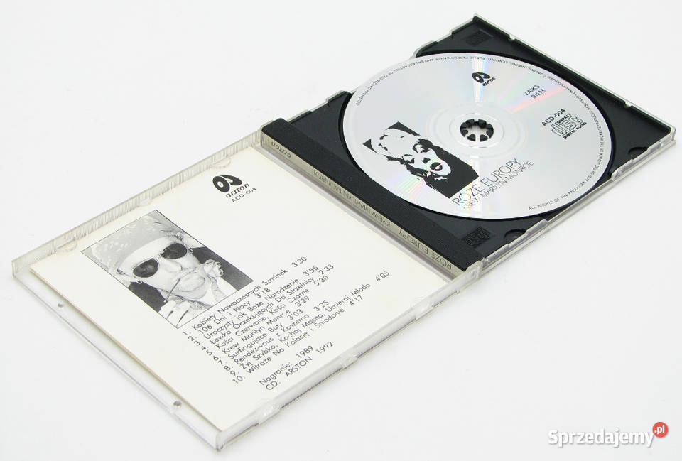 Płyta CD Róże Europy Krew Marlin Monroe rock