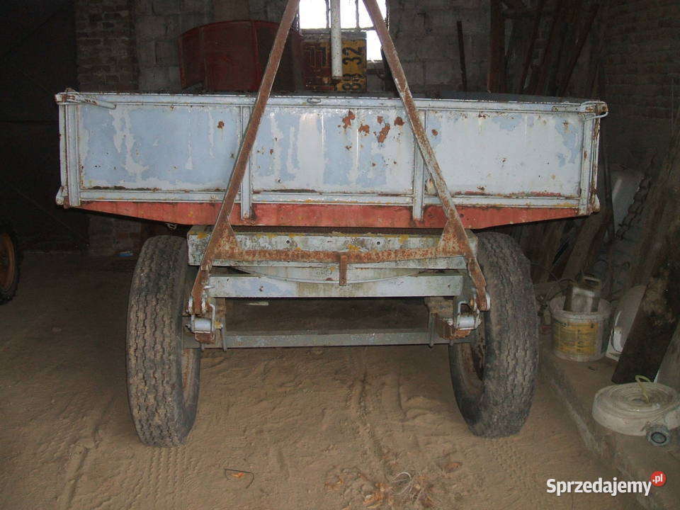 Przyczepa wywrotka 3 stronna nieuszkodzony Garbów