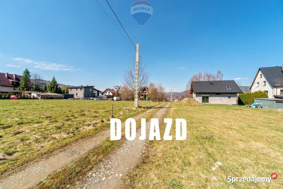 Działka budowlana w górach Sprzedaż Jeleśnia