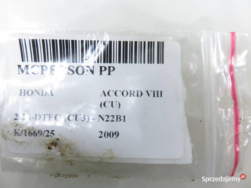 MCPERSON PRAWY PRZEDNI HONDA ACCORD VIII 22